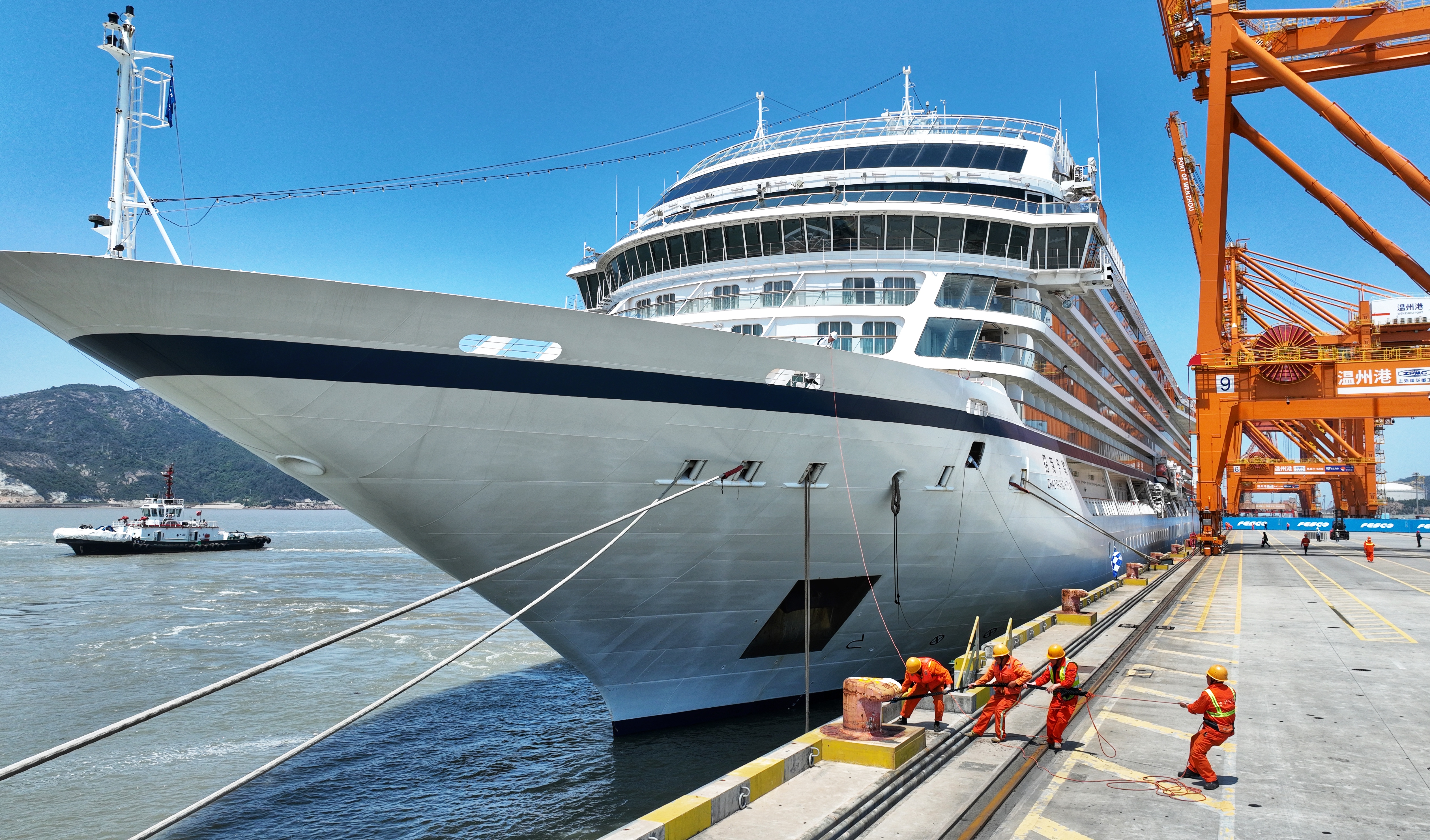 【温州日报】尊龙时凯恢复邮轮营业